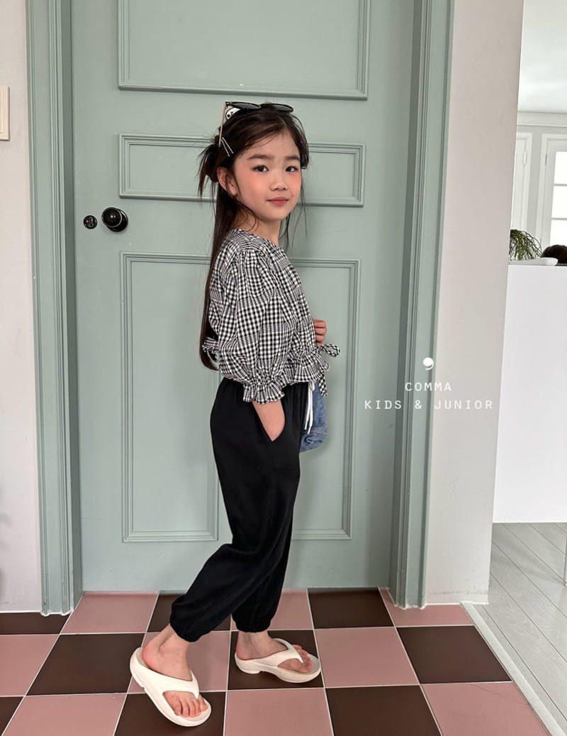 Comma - Korean Children Fashion - #magicofchildhood - Check Blouse - 11
