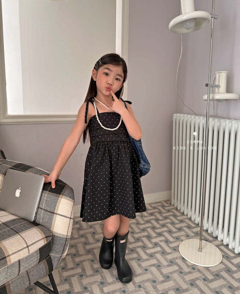 Comma - Korean Children Fashion - #magicofchildhood - String One-Piece - 8