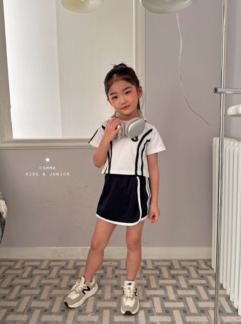 Comma - Korean Children Fashion - #minifashionista - Two Line Wrap Shorts - 7