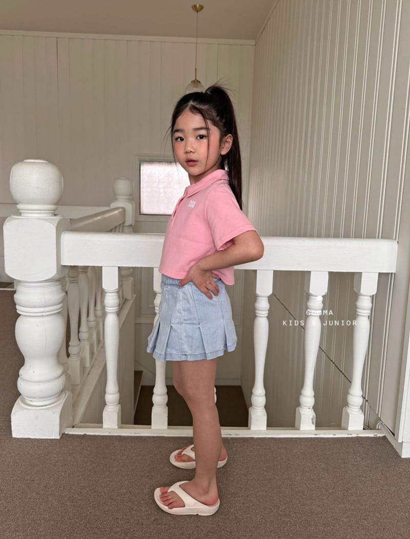 Comma - Korean Children Fashion - #minifashionista - PK Crop Tee - 8