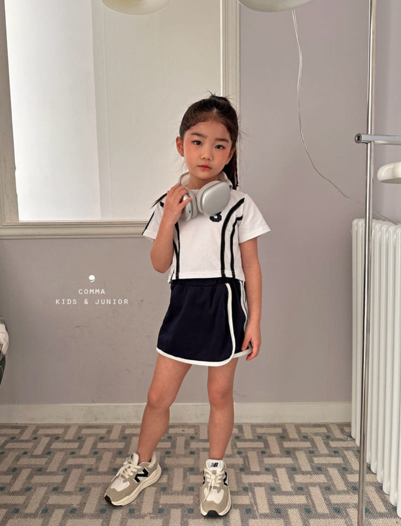Comma - Korean Children Fashion - #prettylittlegirls - Two Line Wrap Shorts - 8