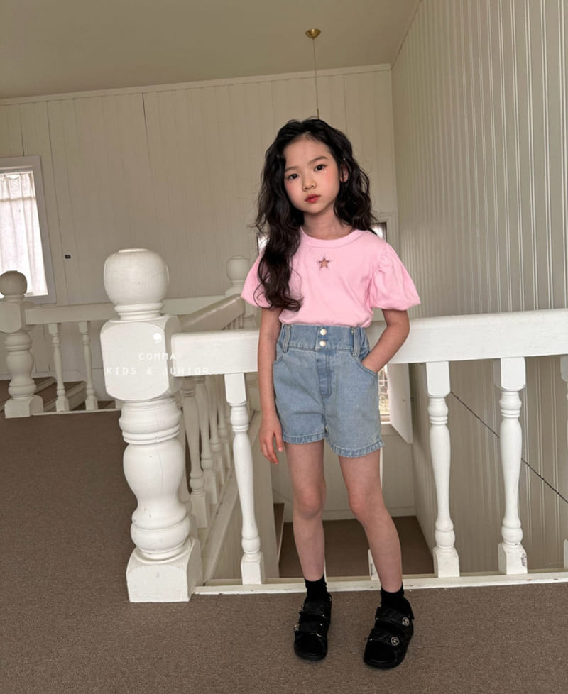 Comma - Korean Children Fashion - #prettylittlegirls - Star Punching Tee - 6