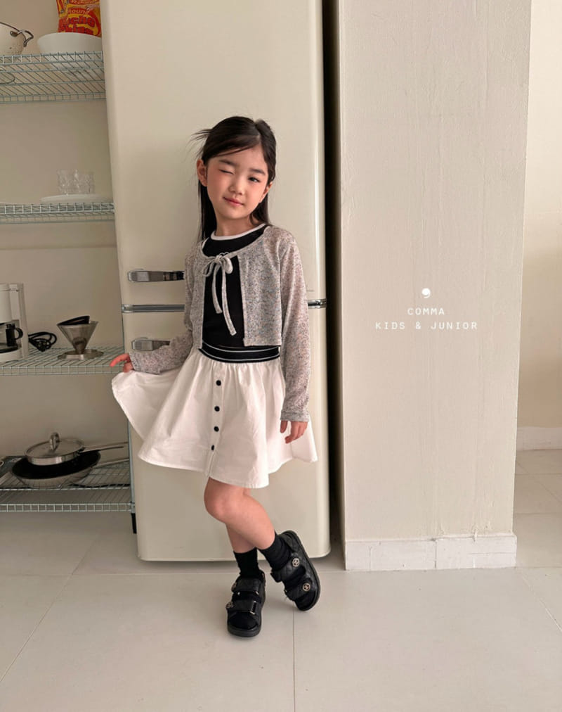 Comma - Korean Children Fashion - #prettylittlegirls - Linen Summer Cardigan - 2