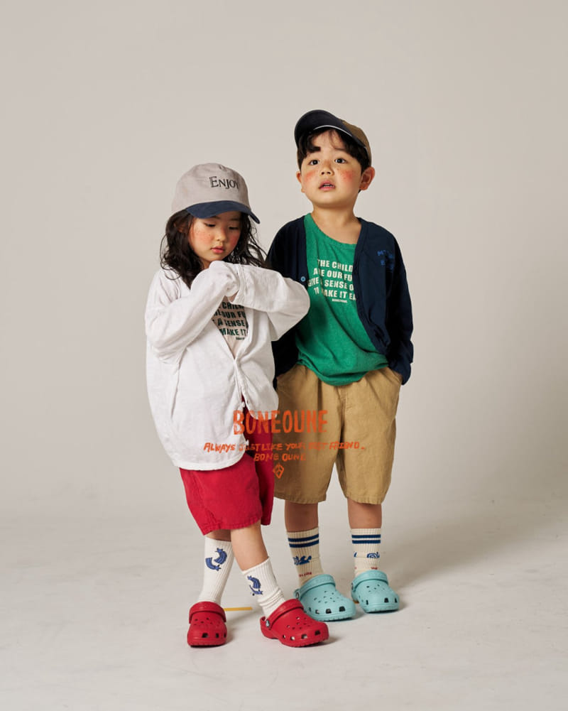 Comma - Korean Children Fashion - #minifashionista - Children Non Sleeve Tee - 4
