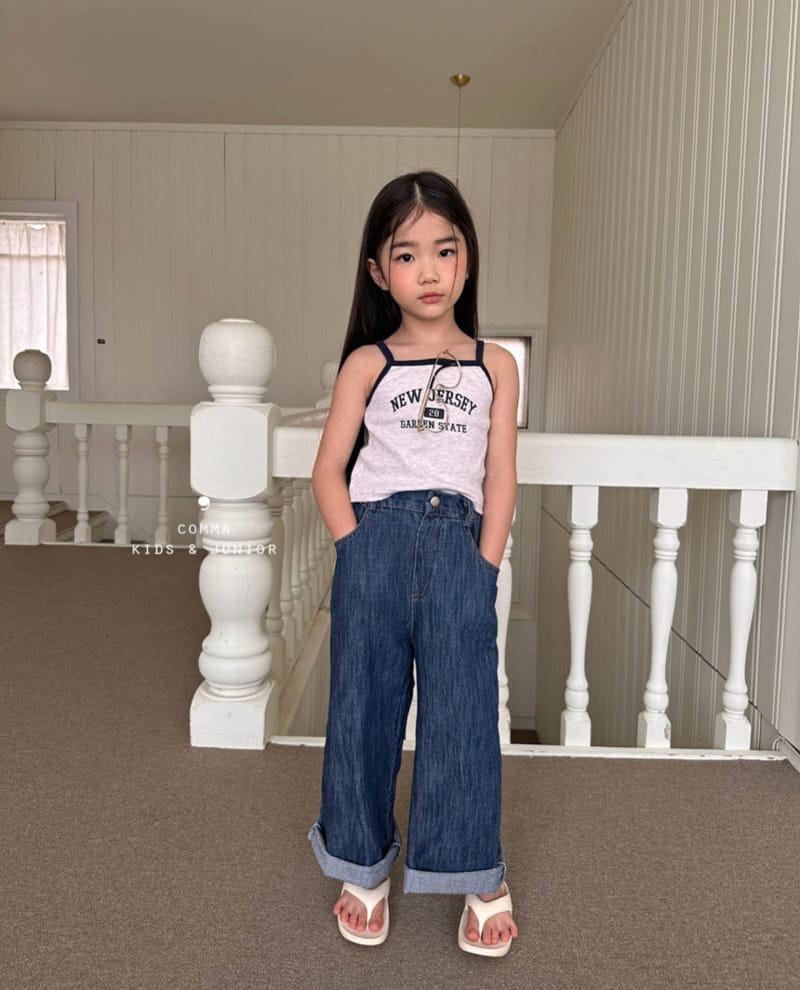 Comma - Korean Children Fashion - #prettylittlegirls - L Denim Pants - 11