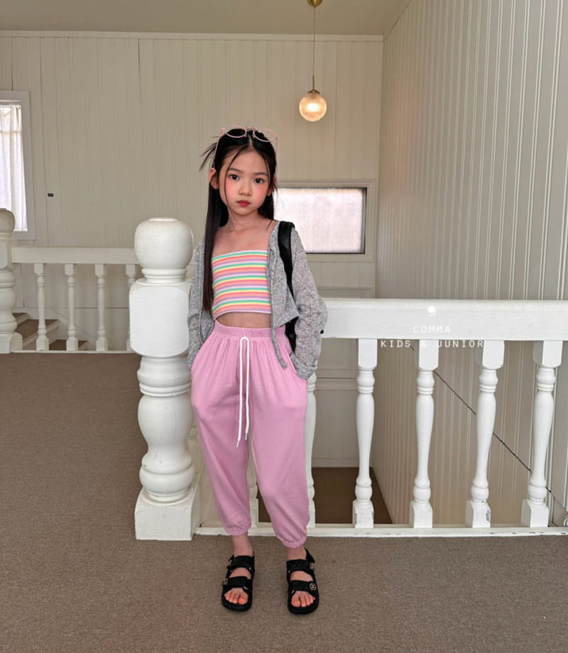 Comma - Korean Children Fashion - #stylishchildhood - Rib Tube Top  - 2