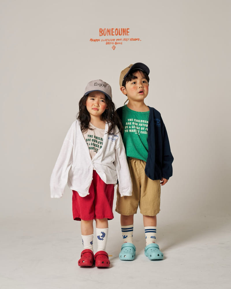 Comma - Korean Children Fashion - #stylishchildhood - Children Non Sleeve Tee - 7