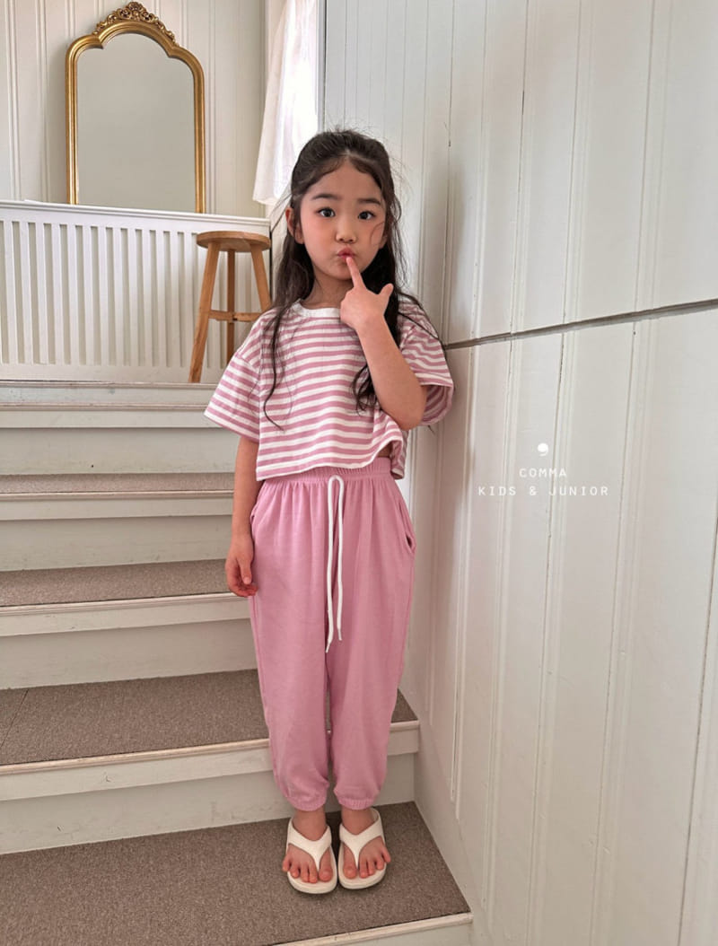 Comma - Korean Children Fashion - #todddlerfashion - ST Crop Tee - 8