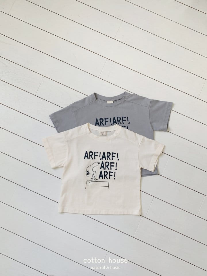 Cotton House - Korean Children Fashion - #kidzfashiontrend - Soop Short Sleeve Tee - 4