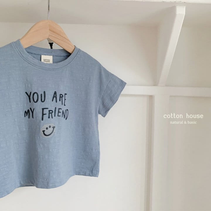 Cotton House - Korean Children Fashion - #Kfashion4kids - Smile Short Sleeve Tee - 3