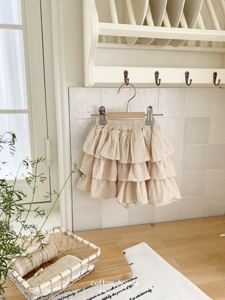 Cotton House - Korean Children Fashion - #childofig - Three Layered Kan Kan Skirt - 10