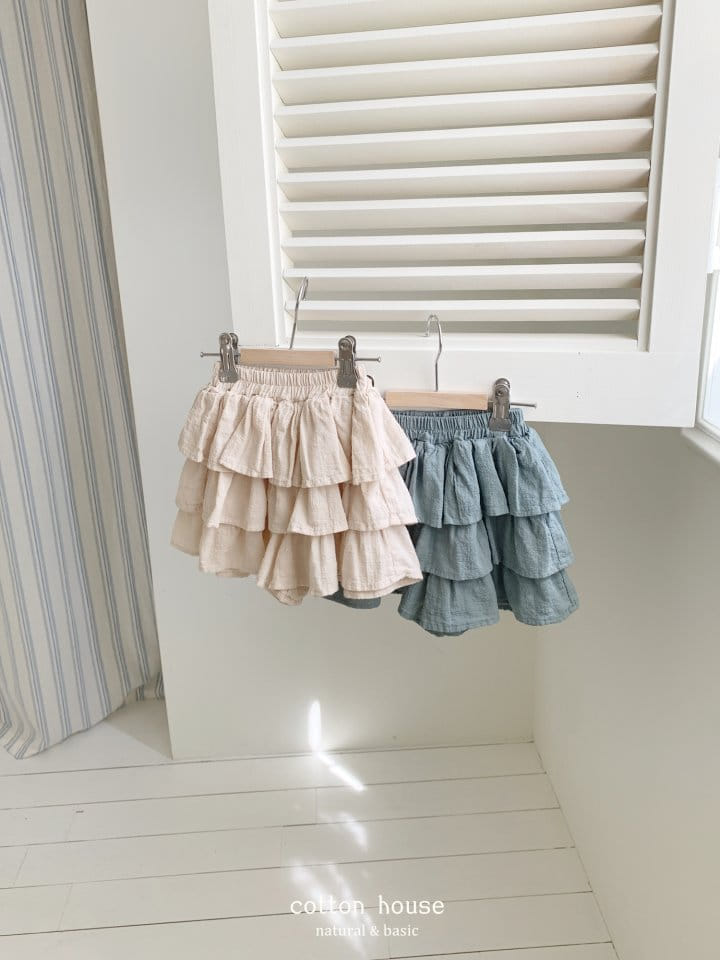 Cotton House - Korean Children Fashion - #childofig - Three Layered Kan Kan Skirt - 11