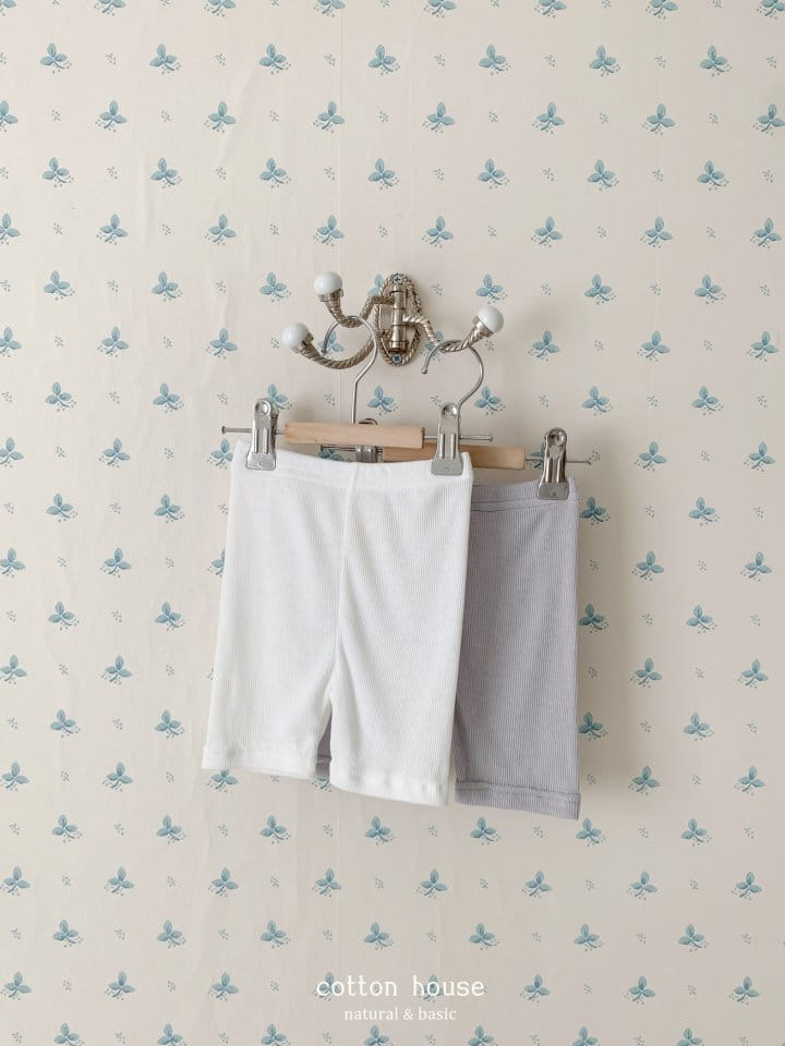 Cotton House - Korean Children Fashion - #childofig - Short Leggings - 2