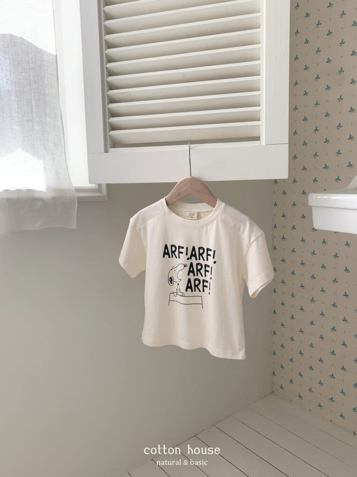 Cotton House - Korean Children Fashion - #childrensboutique - Soop Short Sleeve Tee - 11
