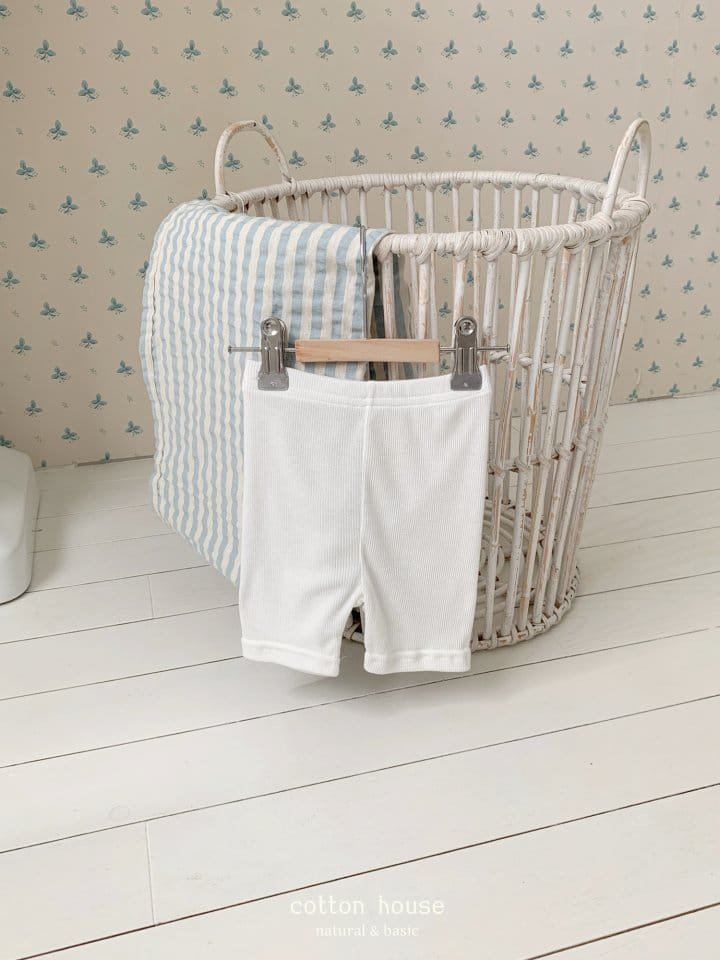 Cotton House - Korean Children Fashion - #childofig - Short Leggings - 4