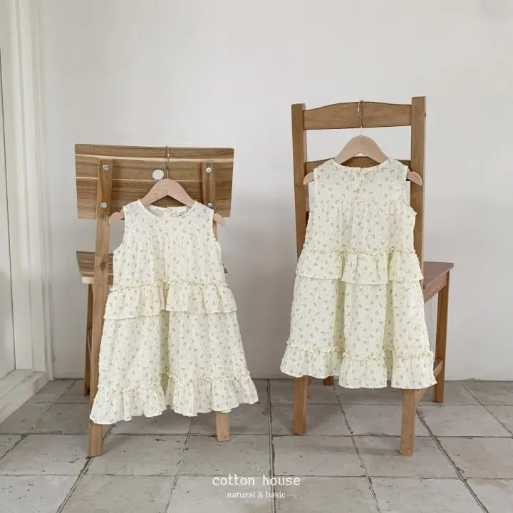 Cotton House - Korean Children Fashion - #designkidswear - Herb Kan Kan One-Piece