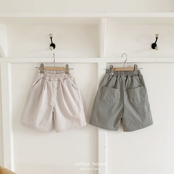 Cotton House - Korean Children Fashion - #discoveringself - Cropped Shorts - 7