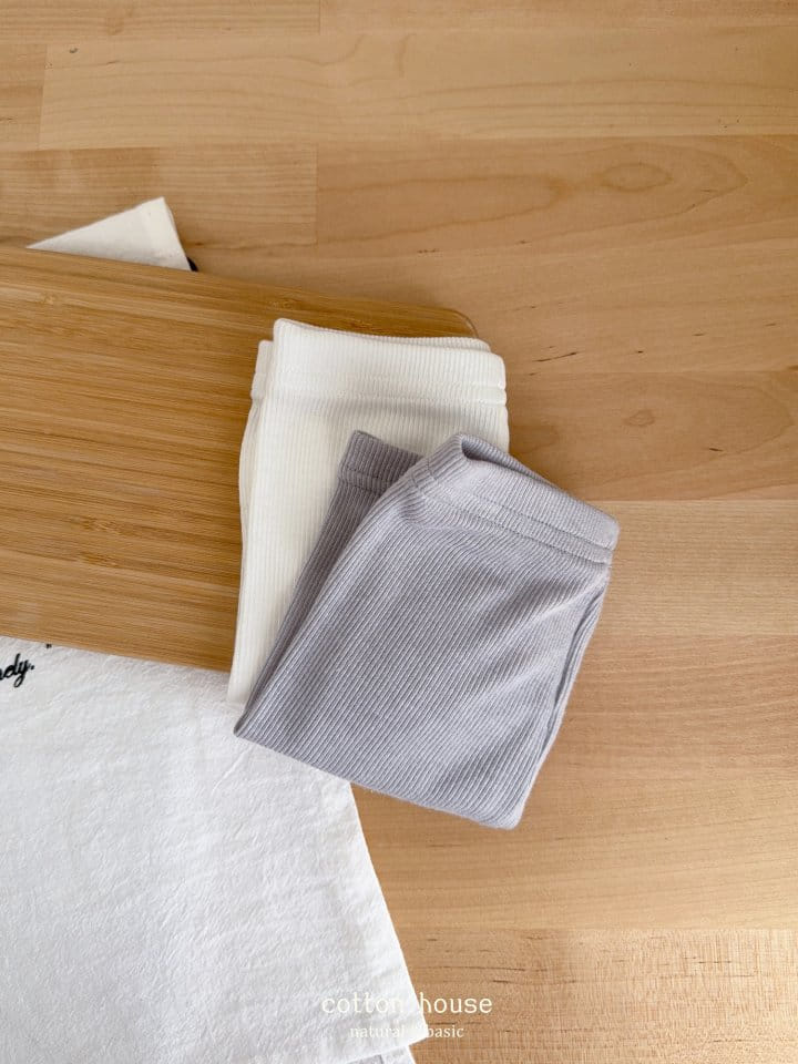Cotton House - Korean Children Fashion - #discoveringself - Short Leggings - 6