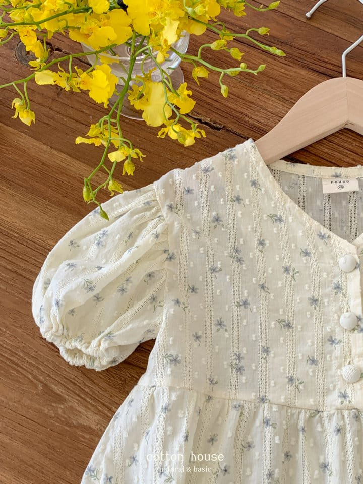 Cotton House - Korean Children Fashion - #discoveringself - Viola One-Piece - 2