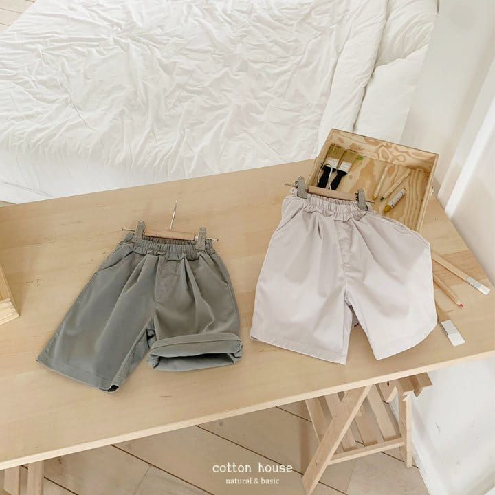 Cotton House - Korean Children Fashion - #fashionkids - Cropped Shorts - 8