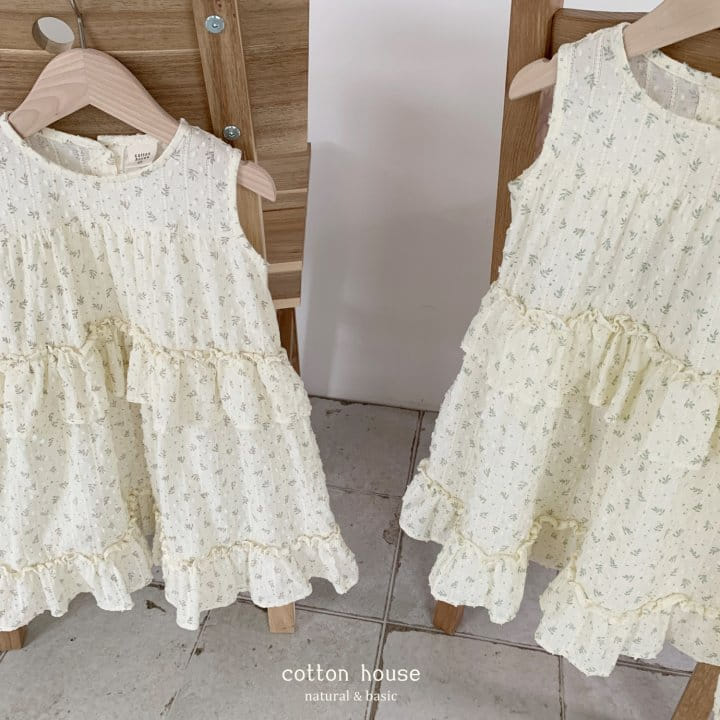 Cotton House - Korean Children Fashion - #fashionkids - Herb Kan Kan One-Piece - 4