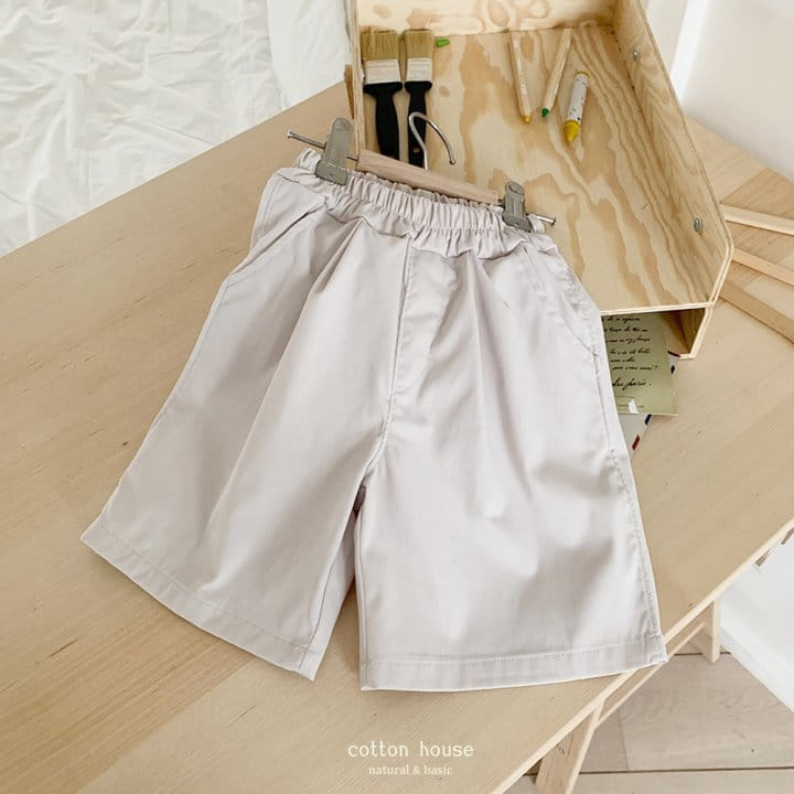Cotton House - Korean Children Fashion - #kidsshorts - Cropped Shorts - 9