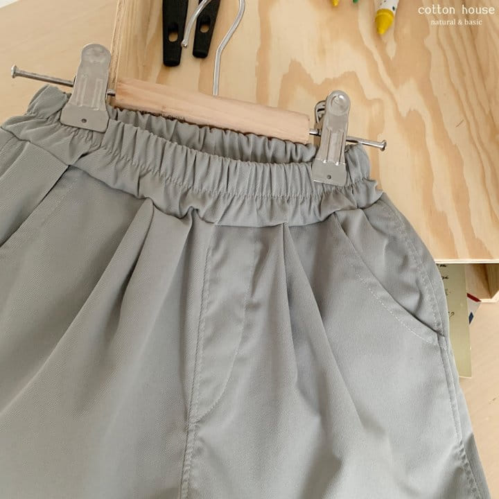 Cotton House - Korean Children Fashion - #kidsstore - Cropped Shorts - 10