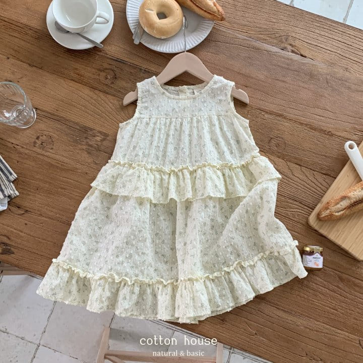 Cotton House - Korean Children Fashion - #kidzfashiontrend - Herb Kan Kan One-Piece - 6
