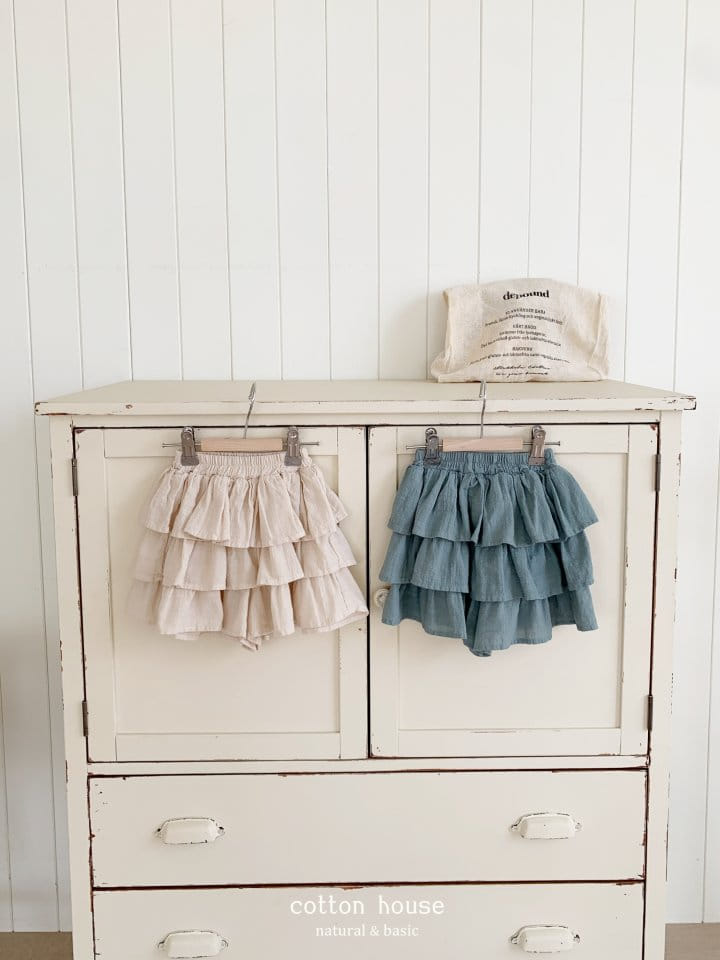 Cotton House - Korean Children Fashion - #kidsstore - Three Layered Kan Kan Skirt - 4