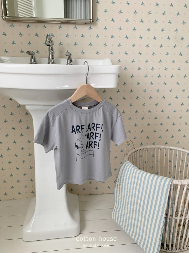 Cotton House - Korean Children Fashion - #kidzfashiontrend - Soop Short Sleeve Tee - 3