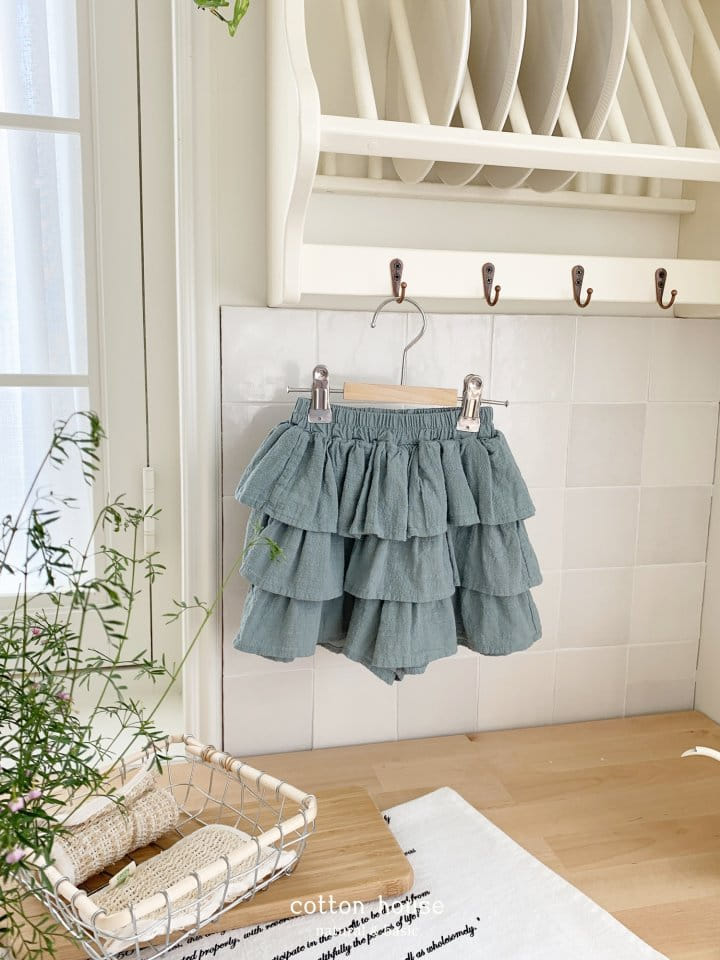 Cotton House - Korean Children Fashion - #littlefashionista - Three Layered Kan Kan Skirt - 6