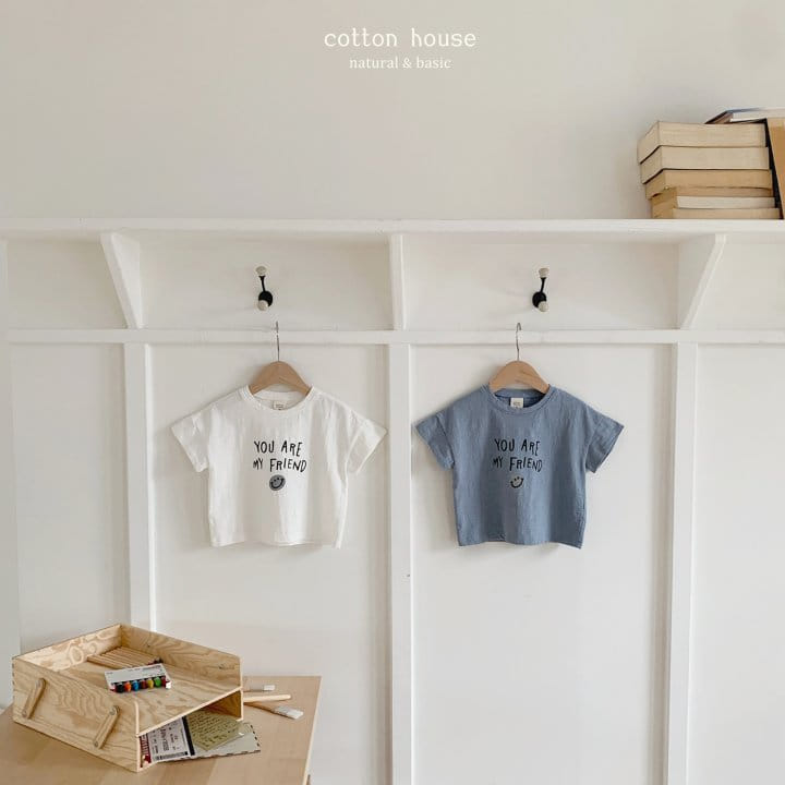 Cotton House - Korean Children Fashion - #Kfashion4kids - Smile Short Sleeve Tee - 4