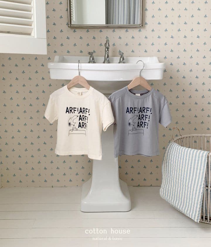 Cotton House - Korean Children Fashion - #prettylittlegirls - Soop Short Sleeve Tee - 8