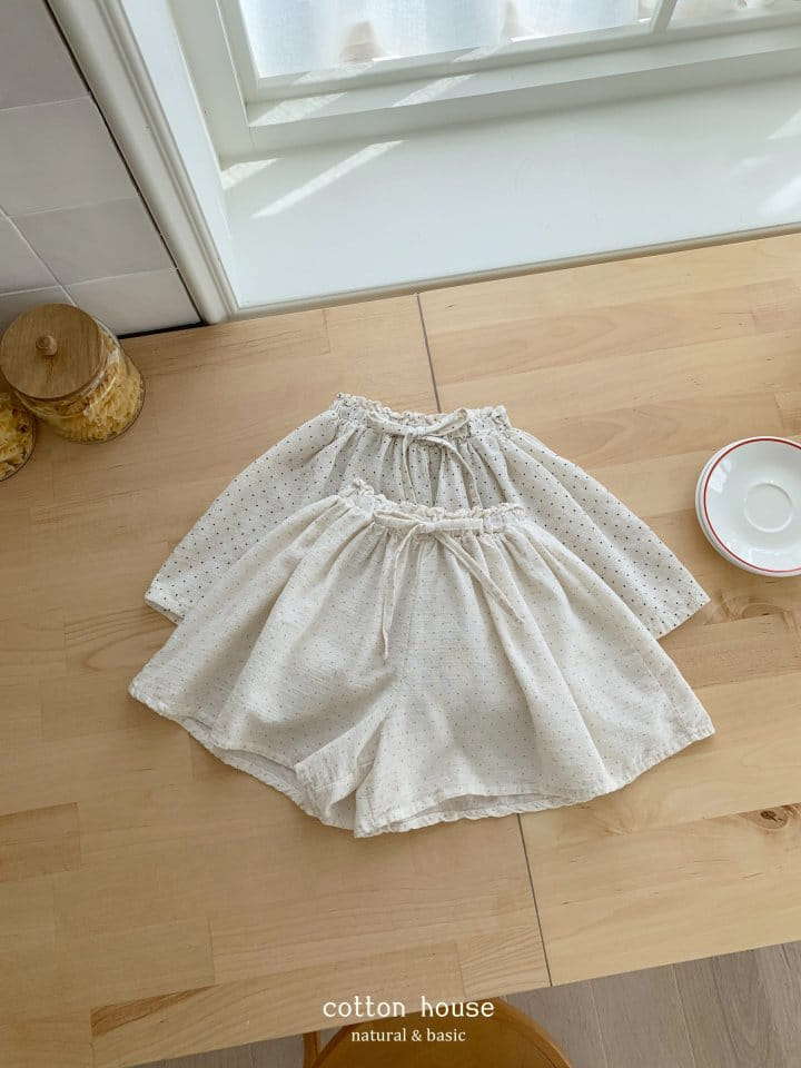 Cotton House - Korean Children Fashion - #toddlerclothing - Dot Currot Pants