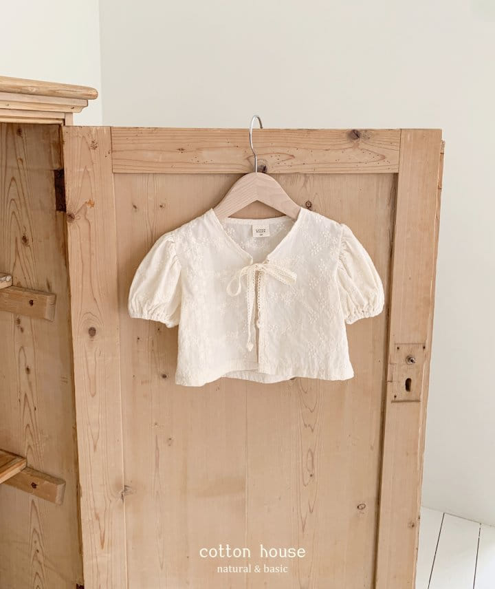 Cotton House - Korean Children Fashion - #toddlerclothing - Maju String Embroidery Cardigan - 11