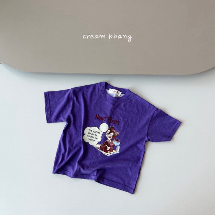Cream Bbang - Korean Children Fashion - #Kfashion4kids - New Post Single Tee - 3