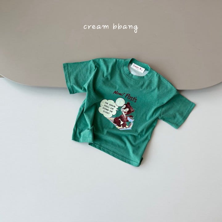 Cream Bbang - Korean Children Fashion - #kidzfashiontrend - New Post Single Tee - 2