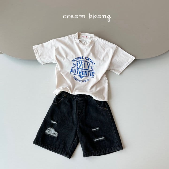 Cream Bbang - Korean Children Fashion - #minifashionista - 1971 Single Tee - 8