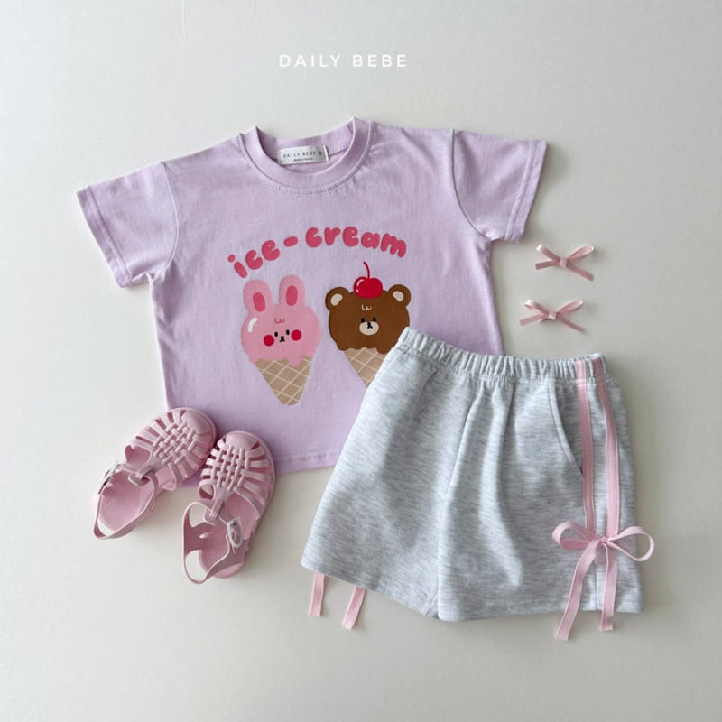 Daily Bebe - Korean Children Fashion - #childrensboutique - Icecream Tee - 9