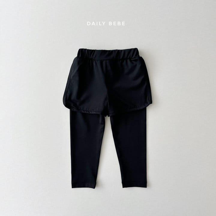 Daily Bebe - Korean Children Fashion - #kidsstore - Rash Guard Short Leggings 