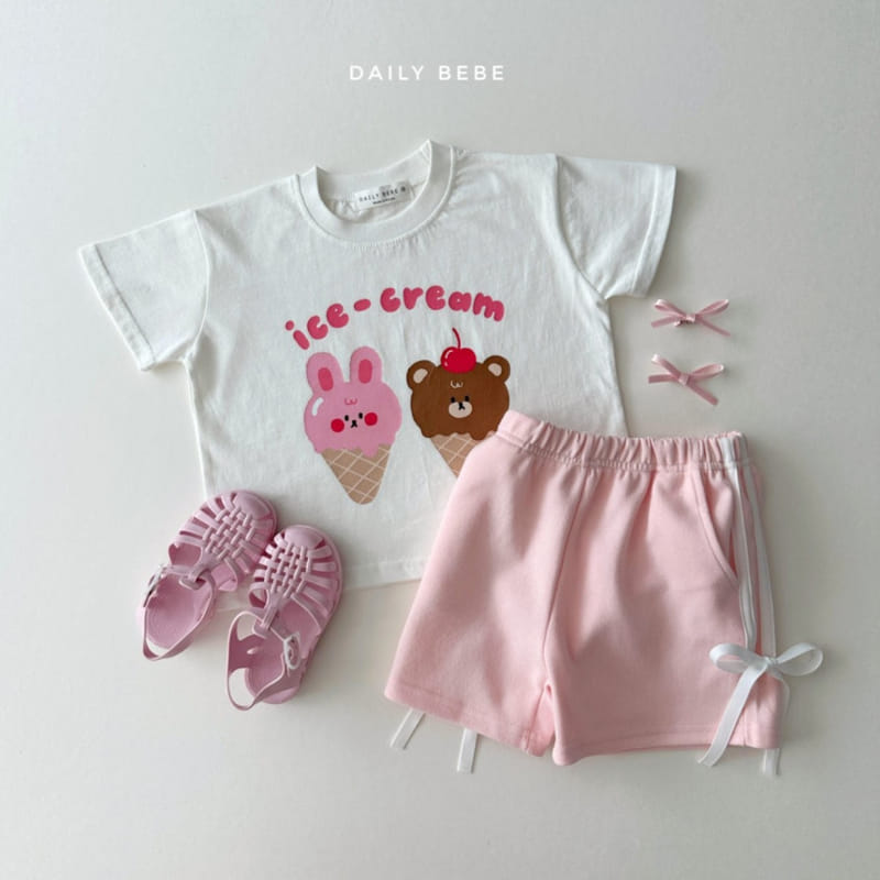 Daily Bebe - Korean Children Fashion - #littlefashionista - Icecream Tee - 3