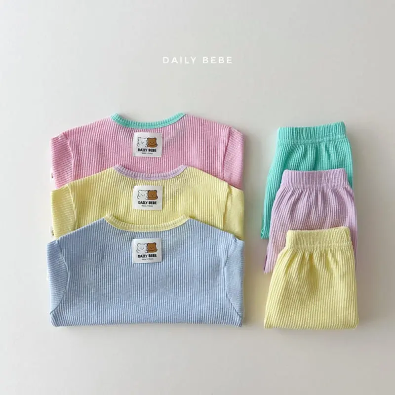 Daily Bebe - Korean Children Fashion - #magicofchildhood - Summer Color Easy Wear