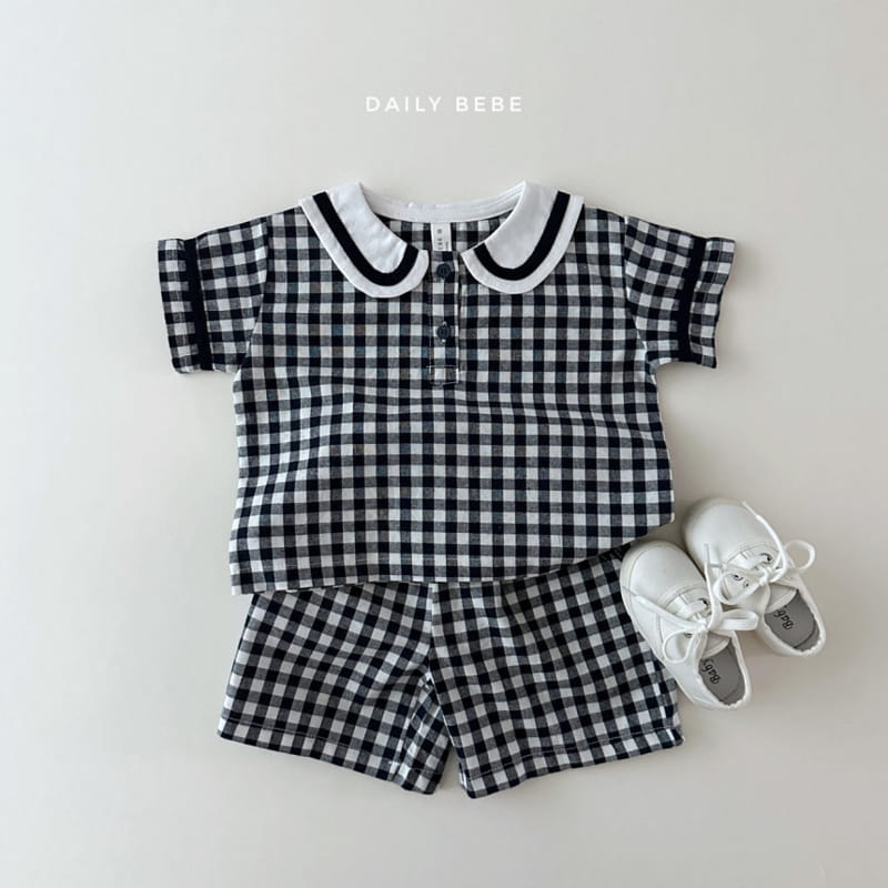 Daily Bebe - Korean Children Fashion - #stylishchildhood - Sera Top Bottom Set - 3