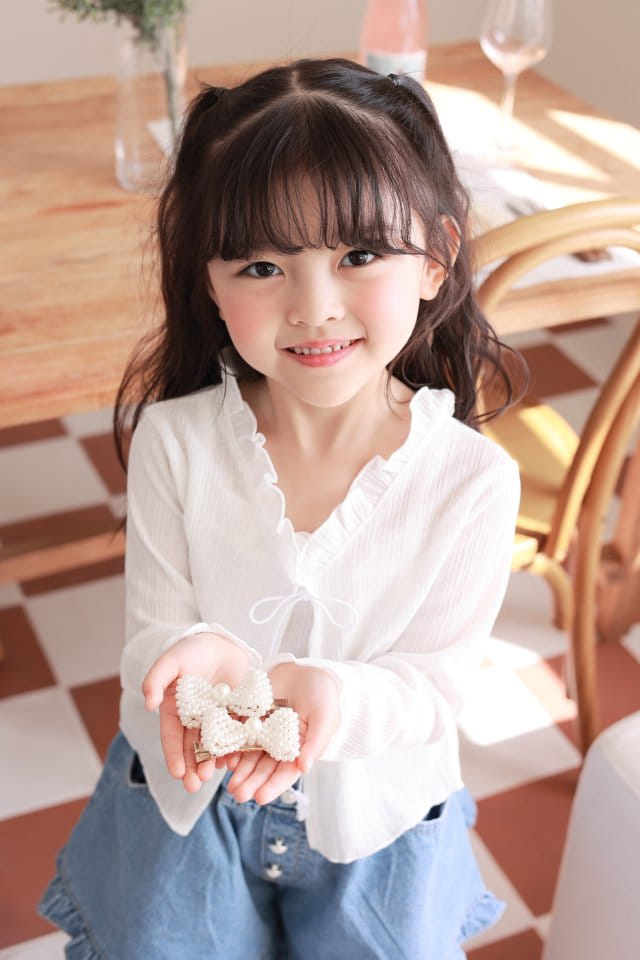 Dalla - Korean Children Fashion - #discoveringself - Solid Pearl Pin - 2
