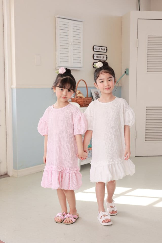Dalla - Korean Children Fashion - #fashionkids - Goddess Balloon One-Piece