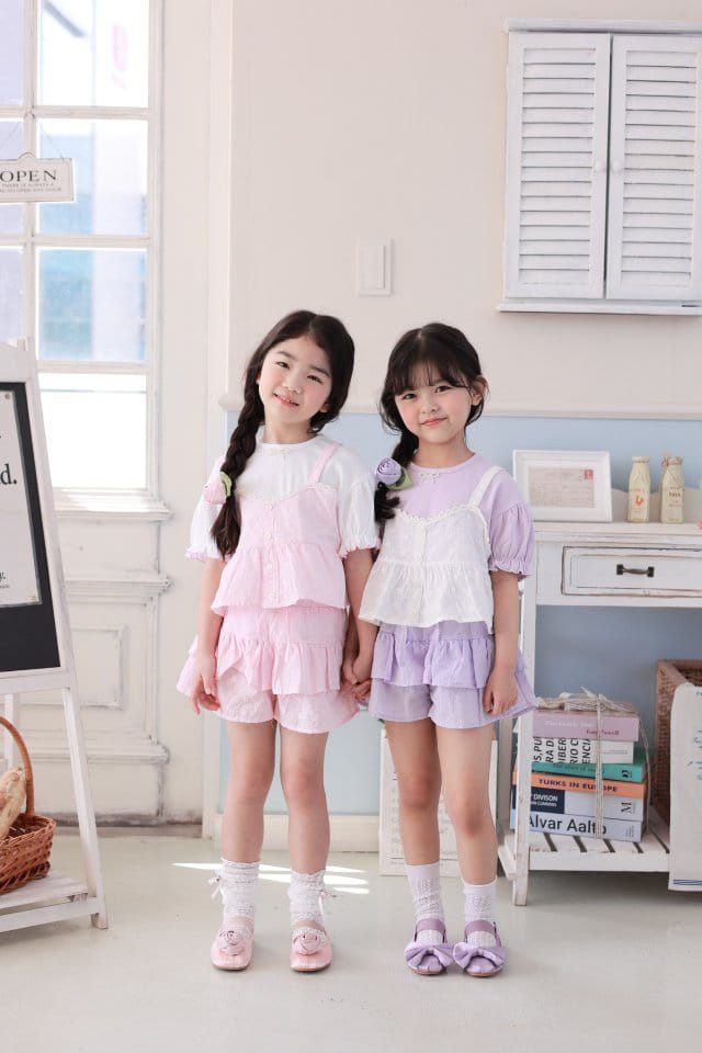 Dalla - Korean Children Fashion - #kidzfashiontrend - Sour Bustier