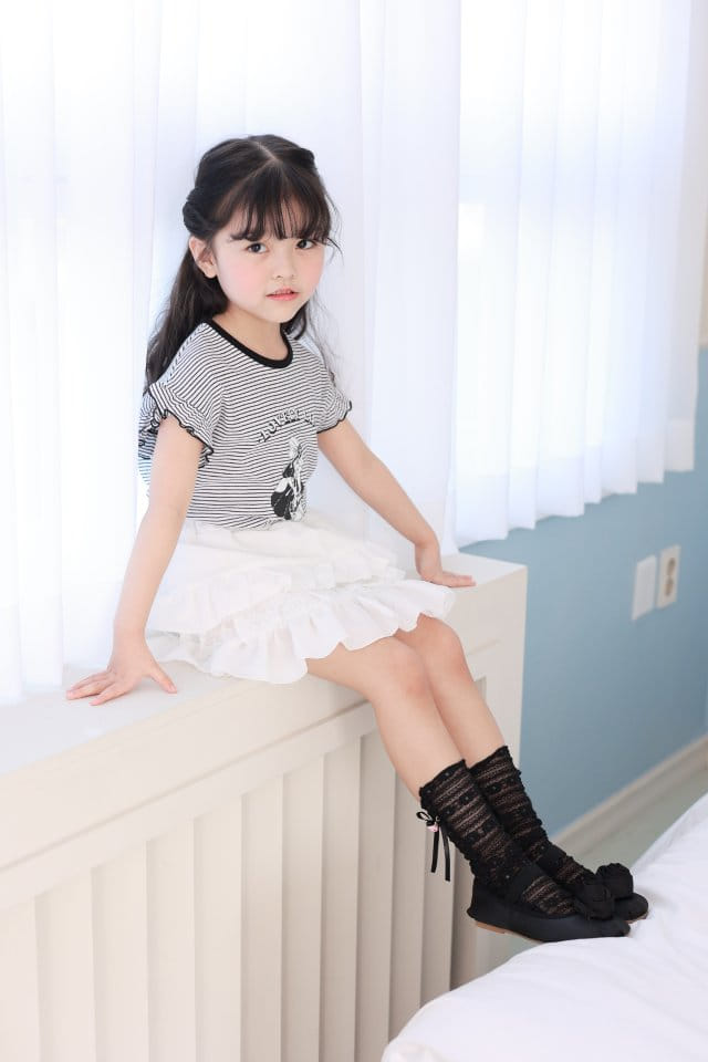 Dalla - Korean Children Fashion - #littlefashionista - Lace Knee Socks - 11