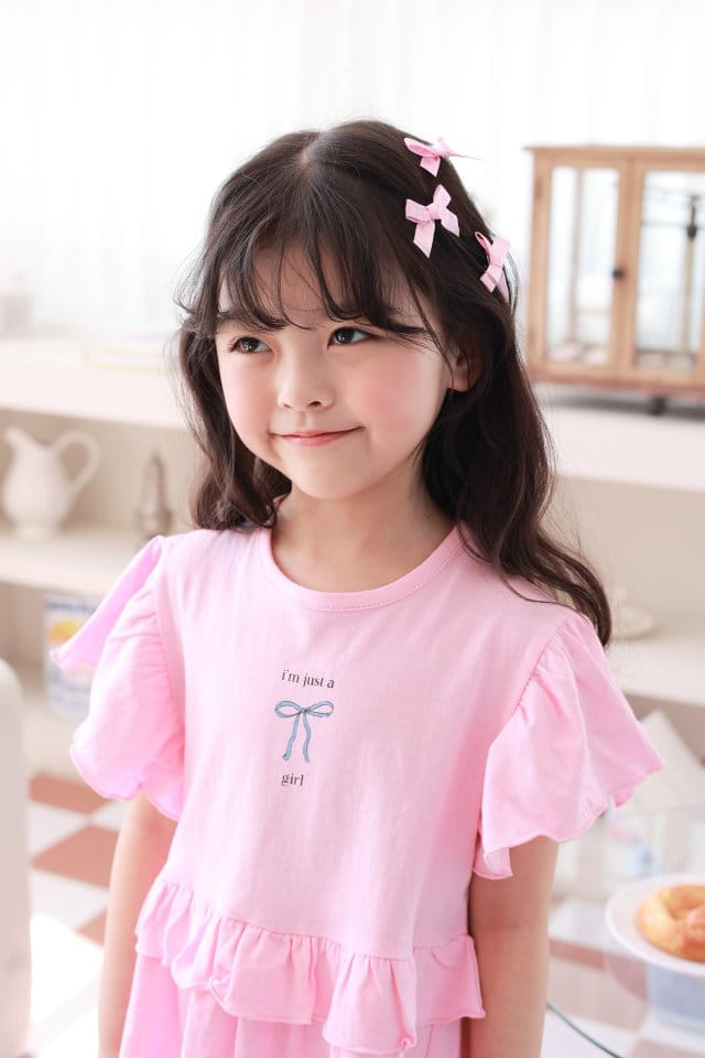 Dalla - Korean Children Fashion - #Kfashion4kids - Frill Daily One-Piece - 4