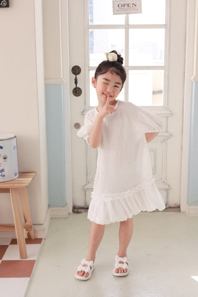 Dalla - Korean Children Fashion - #todddlerfashion - Goddess Balloon One-Piece - 10