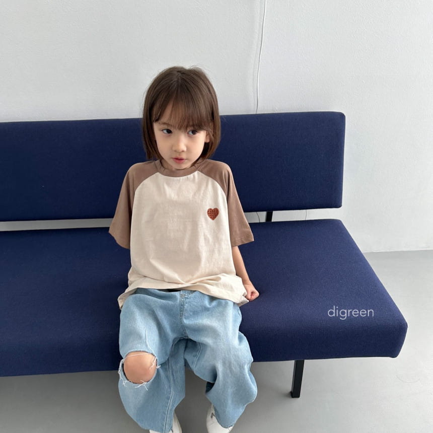 Digreen - Korean Children Fashion - #childofig - Waffle Tee - 7